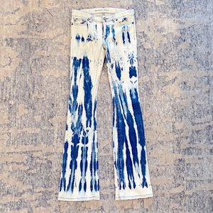 Michael Kors Tie Dye Flare Jeans